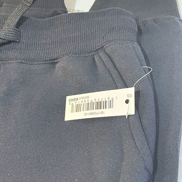 2 Boys Sweatpants XS 4-5 Years Black Fleece Jogger - Picture 14 of 16